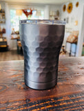 12 oz. Hammered Gunmetal Tumbler