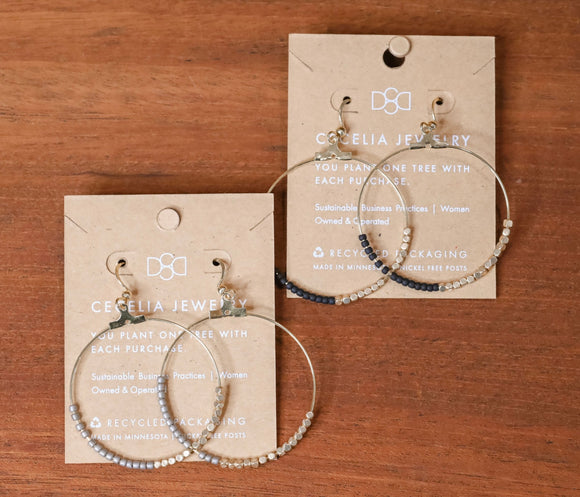 Hepburn Elegant Hoop Earrings Jewelry