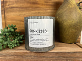 Sunkissed Rustic Vintage Candle