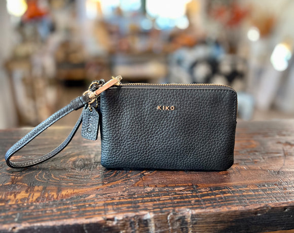 Black Small Wristlet